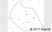 Blank Simple Map of Jalingo, cropped outside