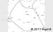 Blank Simple Map of Jalingo