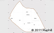Classic Style Simple Map of Jalingo, cropped outside
