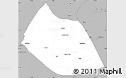 Gray Simple Map of Jalingo