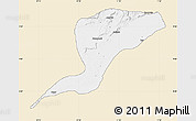 Classic Style Map of Karim-La, single color outside
