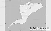 Gray Map of Karim-La, single color outside