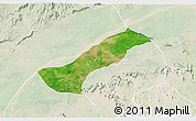 Satellite 3D Map of Lau, lighten