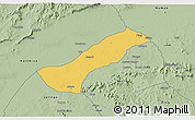 Savanna Style 3D Map of Lau