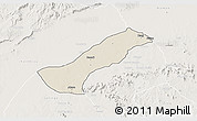 Shaded Relief 3D Map of Lau, lighten
