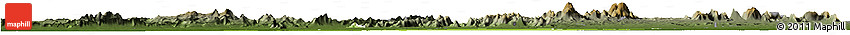 Physical Horizon Map of Lau, darken
