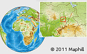 Physical Location Map of Lau