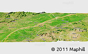 Satellite Panoramic Map of Lau