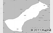 Gray Simple Map of Lau