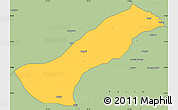 Savanna Style Simple Map of Lau
