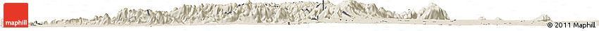 Shaded Relief Horizon Map of Zing