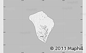 Gray Map of Zing, single color outside