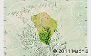 Satellite Map of Zing, lighten