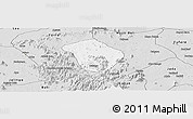 Silver Style Panoramic Map of Zing