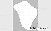 Gray Simple Map of Zing