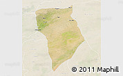Satellite 3D Map of Bade, lighten