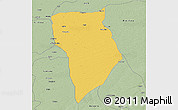 Savanna Style 3D Map of Bade