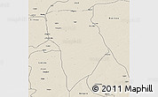 Shaded Relief 3D Map of Bade