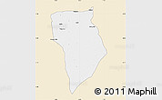Classic Style Map of Bade, single color outside