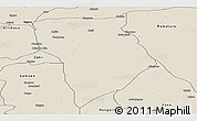 Shaded Relief Panoramic Map of Bade