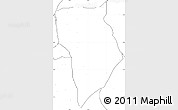 Blank Simple Map of Bade, no labels