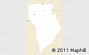 Classic Style Simple Map of Bade, single color outside