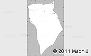 Gray Simple Map of Bade