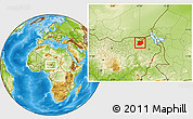 Physical Location Map of Geidam