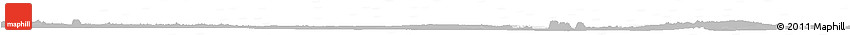 Gray Horizon Map of Yobe, single color outside