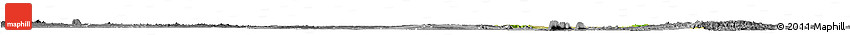 Satellite Horizon Map of Yobe, desaturated