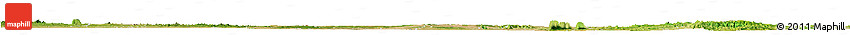 Satellite Horizon Map of Yobe