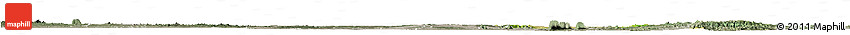 Satellite Horizon Map of Yobe, semi-desaturated