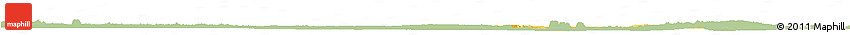 Savanna Style Horizon Map of Yobe, single color outside
