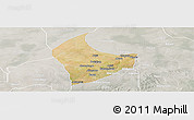 Satellite Panoramic Map of Nangere, lighten, semi-desaturated
