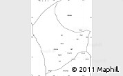 Blank Simple Map of Nangere