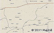 Shaded Relief 3D Map of Nguru