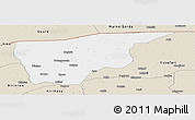 Classic Style Panoramic Map of Nguru