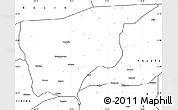 Blank Simple Map of Nguru