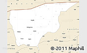 Classic Style Simple Map of Nguru
