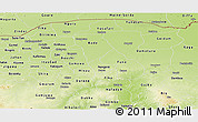 Physical Panoramic Map of Yobe