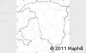 Blank Simple Map of Yobe, no labels