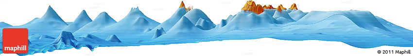 Political Horizon Map of Northern Islands