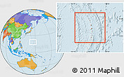 Political Location Map of Northern Islands, highlighted country