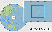Savanna Style Location Map of Northern Islands