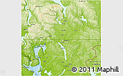 Physical 3D Map of Akershus