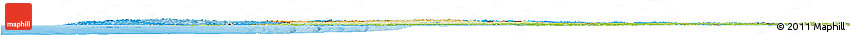 Political Shades Horizon Map of Norway, physical outside