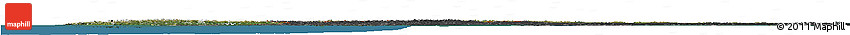 Satellite Horizon Map of Norway, darken, desaturated, land only
