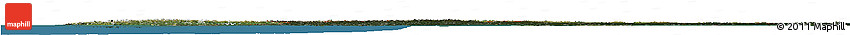 Satellite Horizon Map of Norway, darken, land only