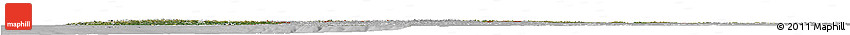 Satellite Horizon Map of Norway, lighten, desaturated