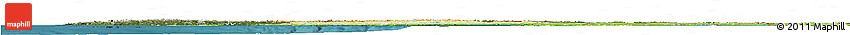 Satellite Horizon Map of Norway, physical outside, satellite sea